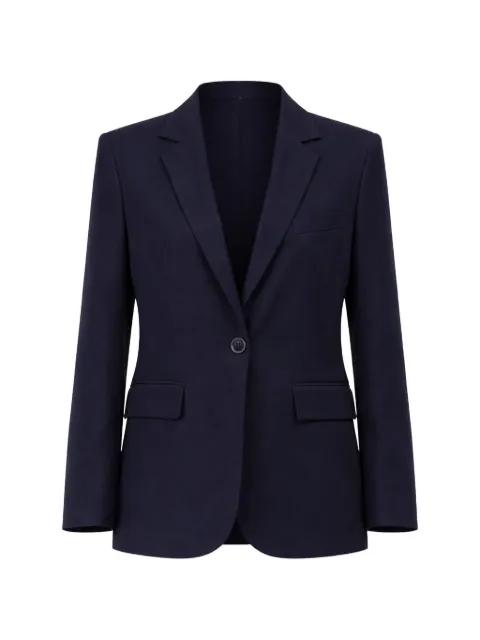 single-breasted notched-lapel blazer by ODEEH