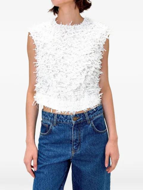 sleeveless shirt by ODEEH