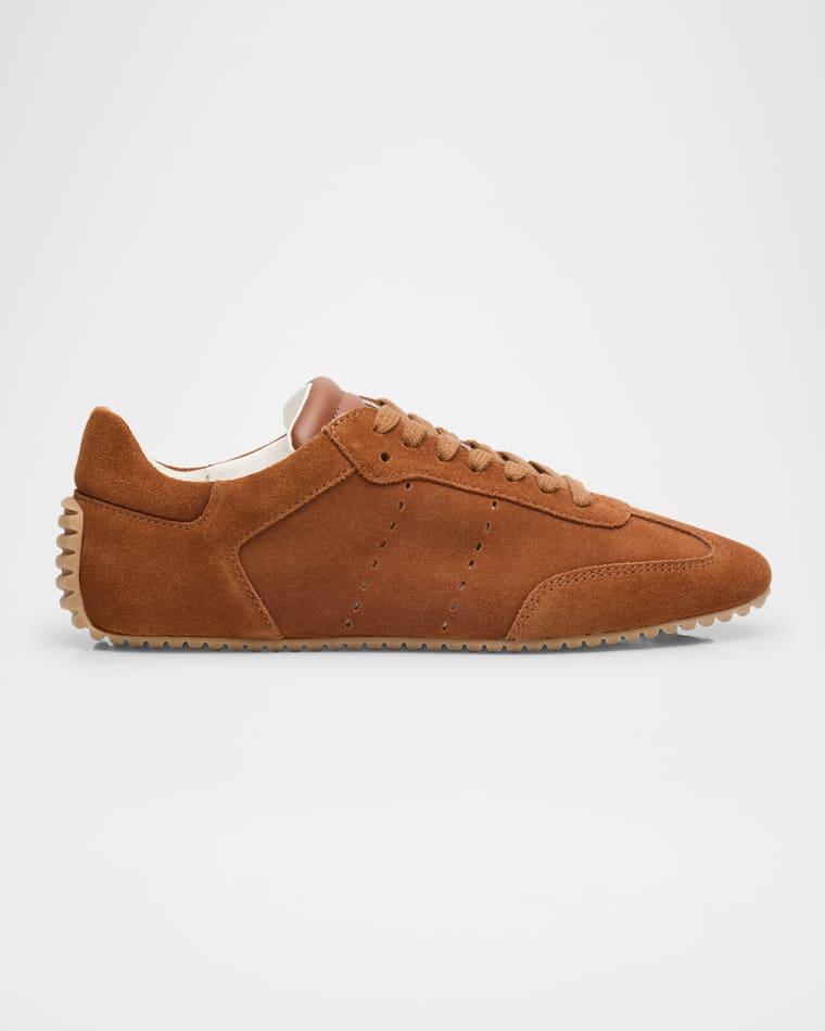 Cass Vegan Suede Trainer Sneakers by ODISSI