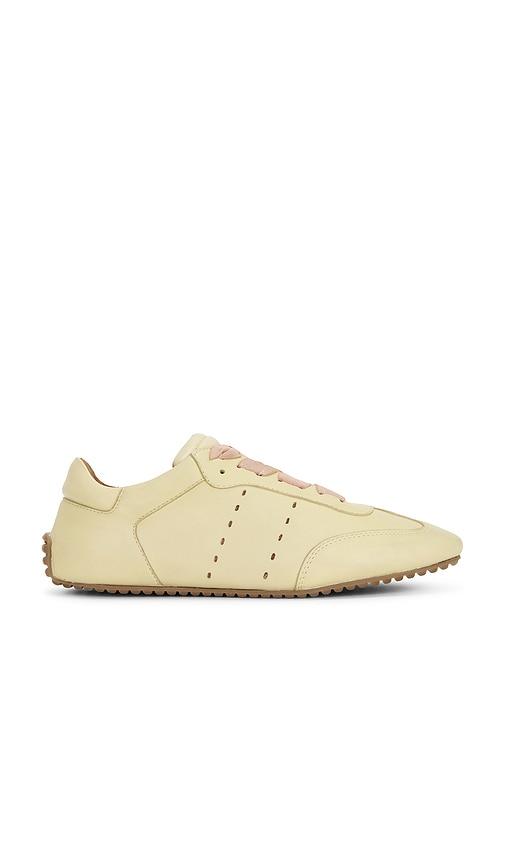 Odissi Cass Lace Up Sneaker in Cream by ODISSI