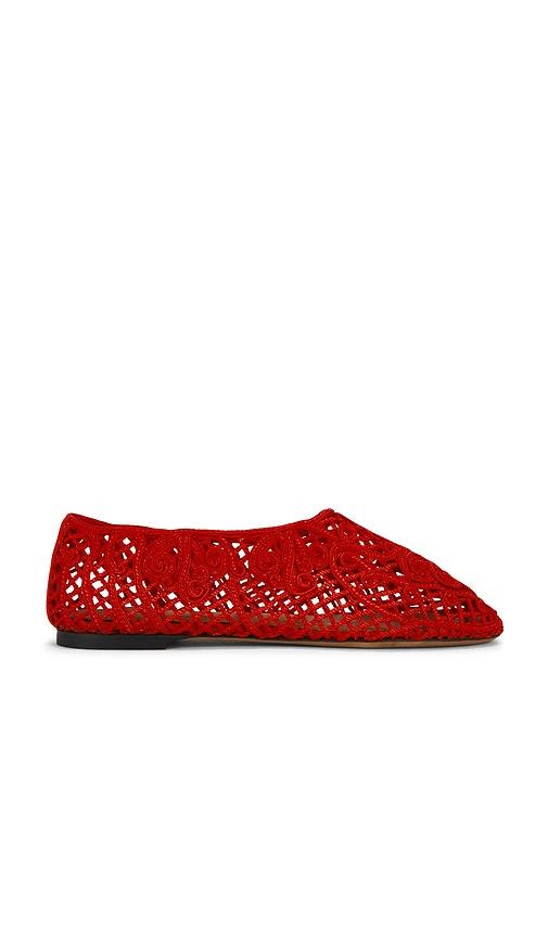 Odissi Iris Flat in Red by ODISSI