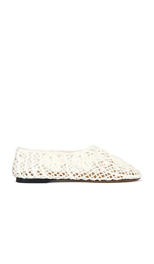 Odissi Iris Flat in White by ODISSI