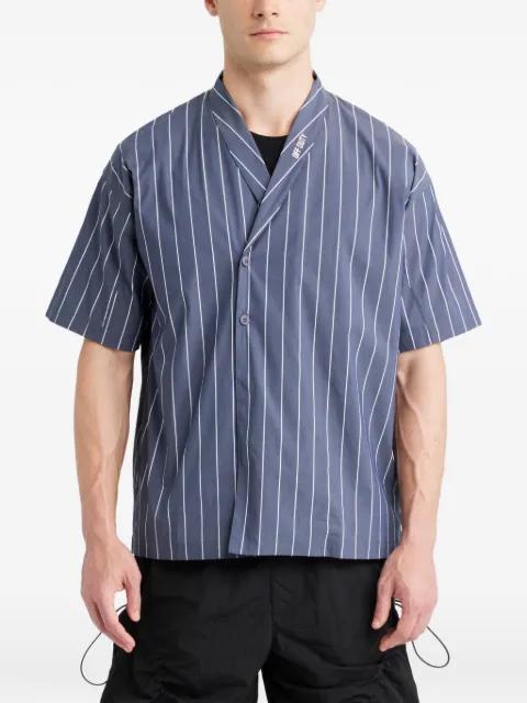 pinstripe button shirt by OFF DUTY