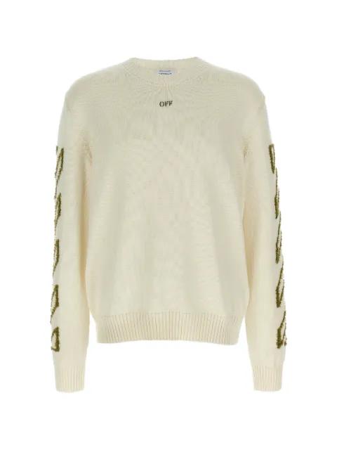 3D Diag Outline sweater by OFF-WHITE