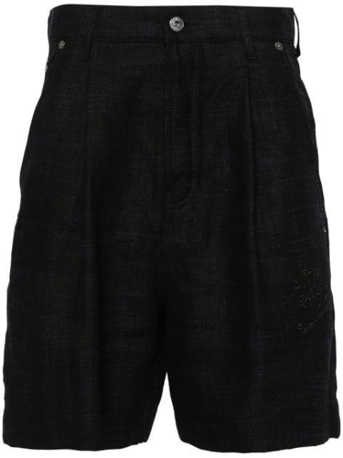 90s Logo linen shorts by OFF-WHITE