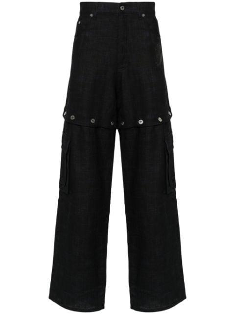 90s Logo straight-leg cargo trousers by OFF-WHITE