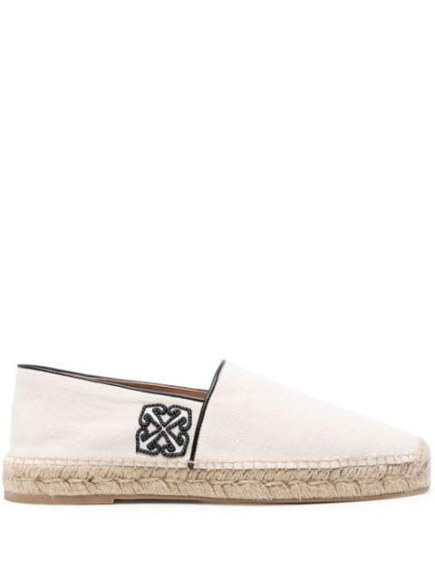 Anglette canvas espadrilles by OFF-WHITE