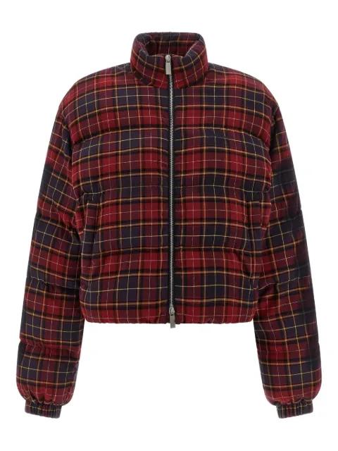 Arrow checked bomber jacket by OFF-WHITE