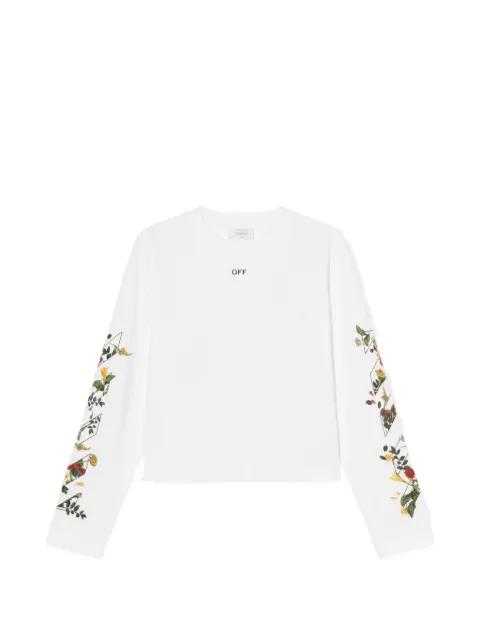 Arrow flowers T-shirt by OFF-WHITE
