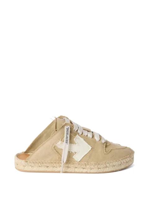 Arrow frayed espadrilles by OFF-WHITE