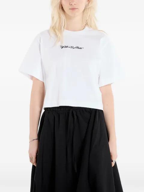 Arrow-graphic T-shirt by OFF-WHITE