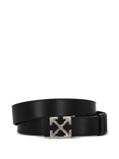 Arrow leather belt by OFF-WHITE