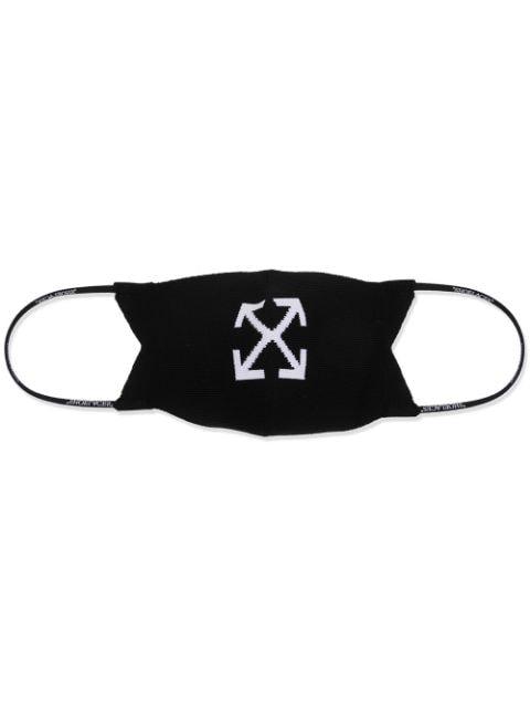 Arrow motif face mask by OFF-WHITE