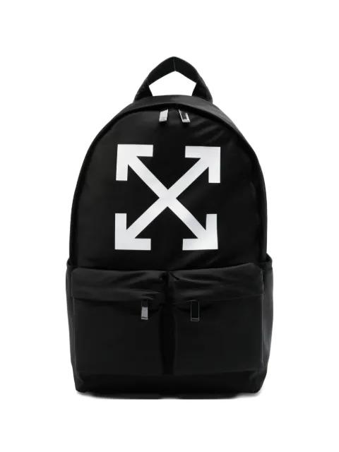 Arrow-print backpack by OFF-WHITE