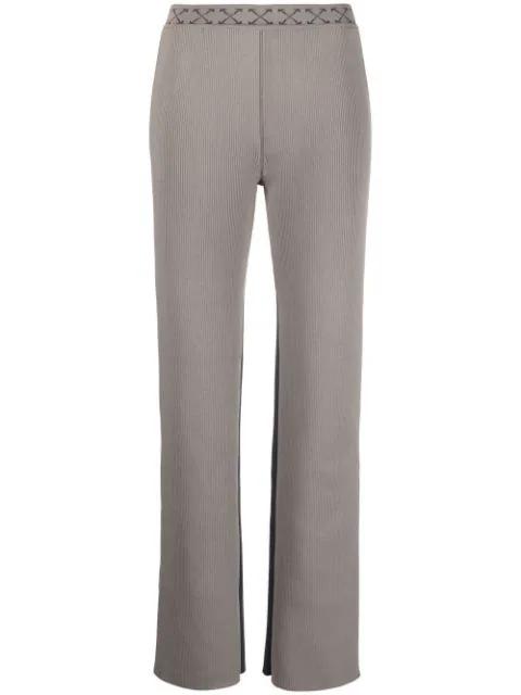 Arrow-waistband trousers by OFF-WHITE