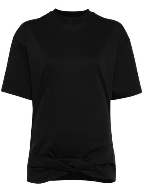 Arrows-embroidery cotton T-shirt by OFF-WHITE