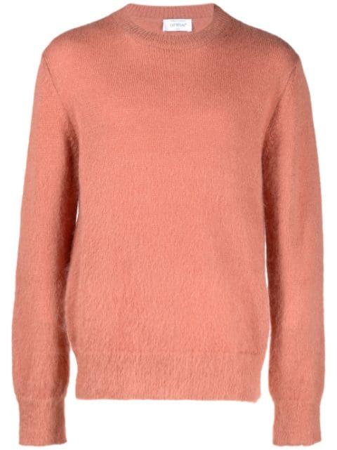 Arrows intarsia crew-neck jumper by OFF-WHITE