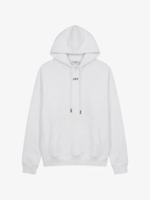Arrows logo-print hoodie by OFF-WHITE