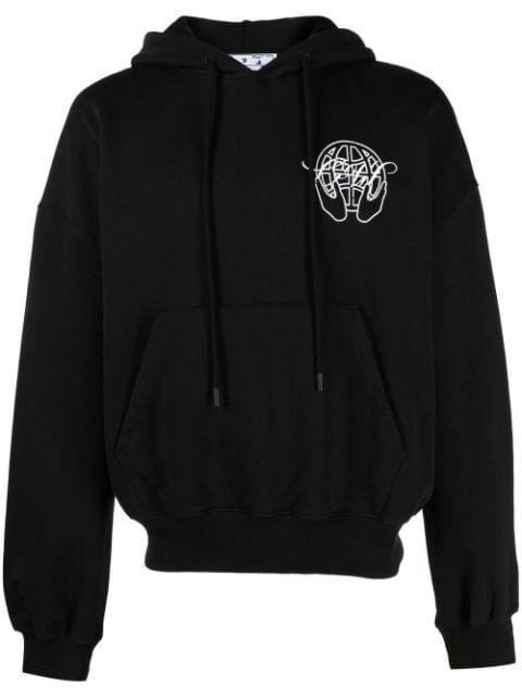Arrows long-sleeve hoodie by OFF-WHITE