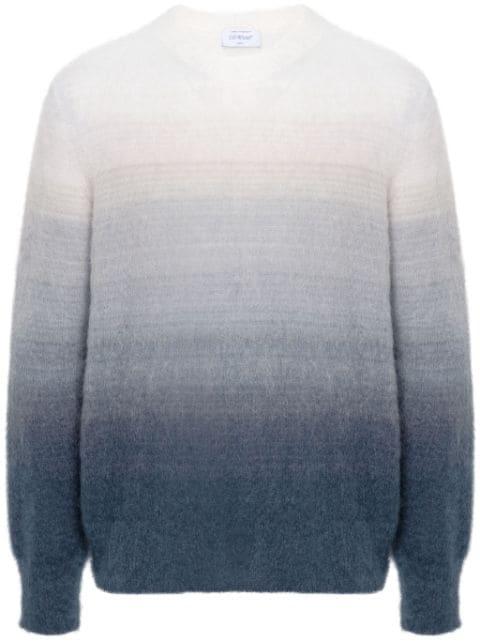 Arrows ombré brushed jumper by OFF-WHITE