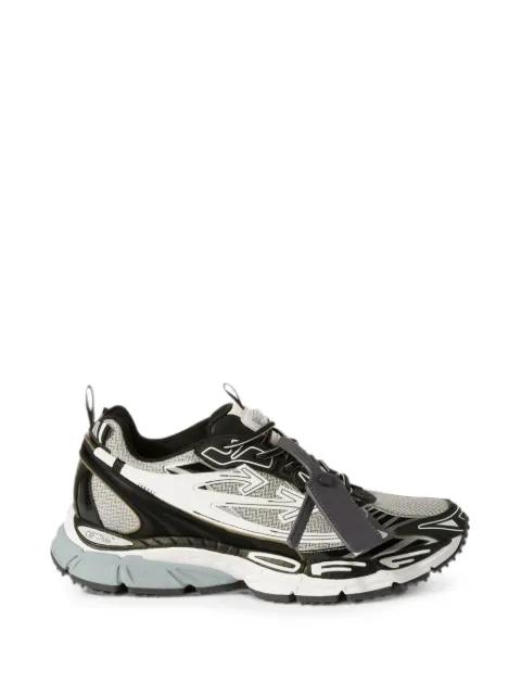 Arrows-patch panelled sneakers by OFF-WHITE