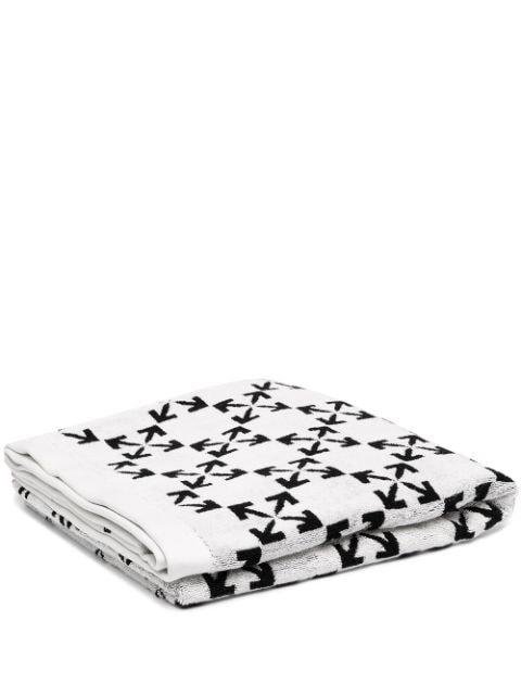 Arrows pattern towel by OFF-WHITE