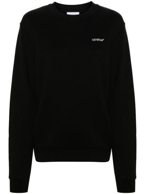 Arrows-print cotton sweatshirt by OFF-WHITE