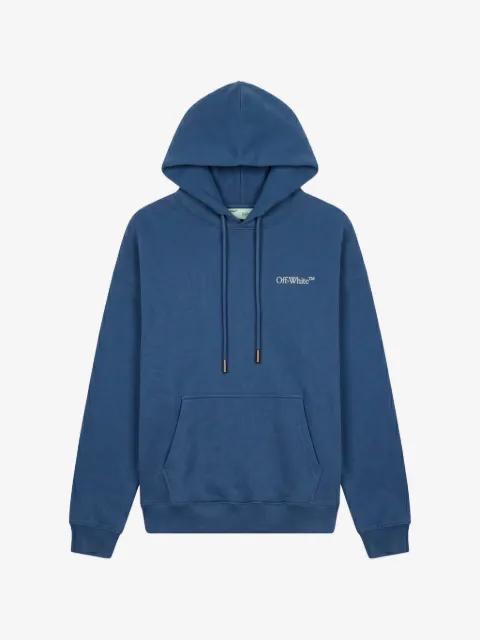 Arrows-print drawstring hoodie by OFF-WHITE