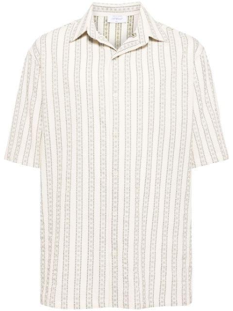 Arrows-print striped shirt by OFF-WHITE