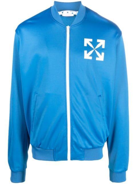 Arrows-print track jacket by OFF-WHITE