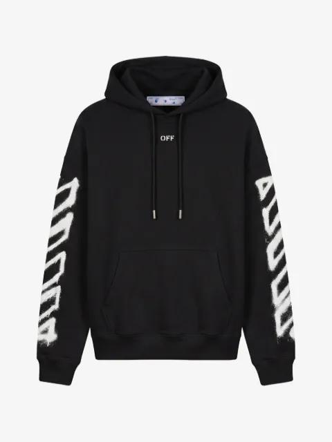 Arrows spray-effect hoodie by OFF-WHITE