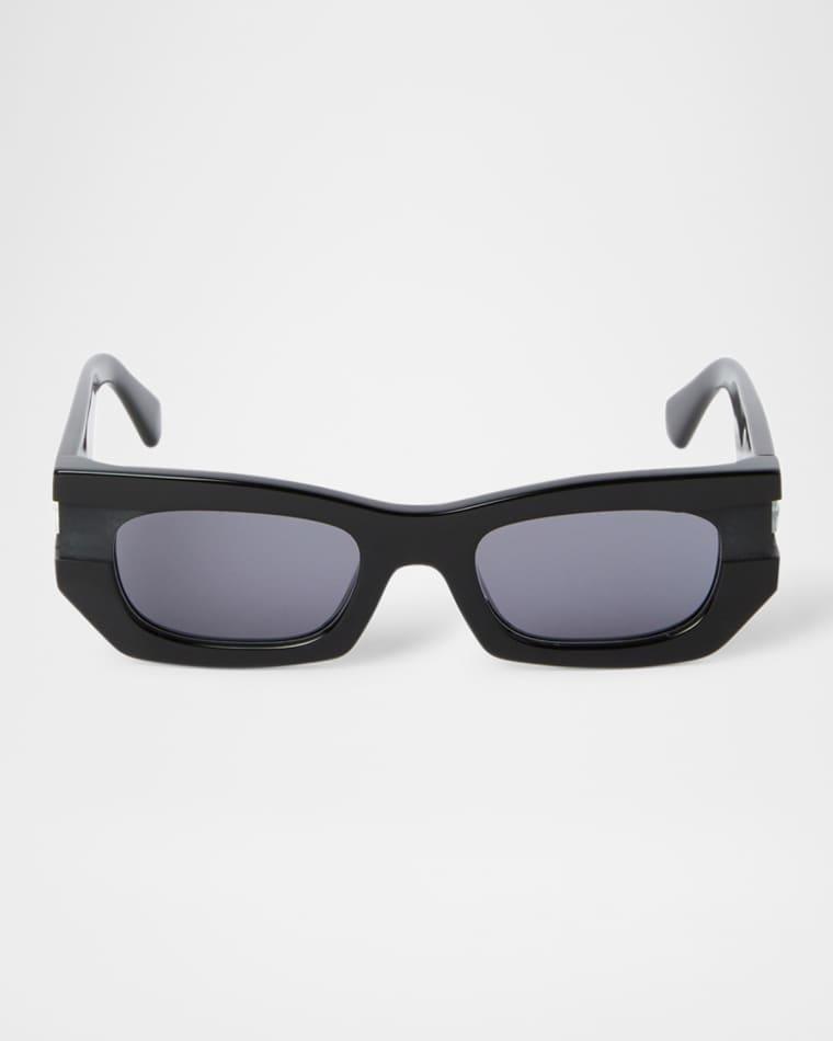 Belleville Acetate Rectangle Sunglasses by OFF-WHITE