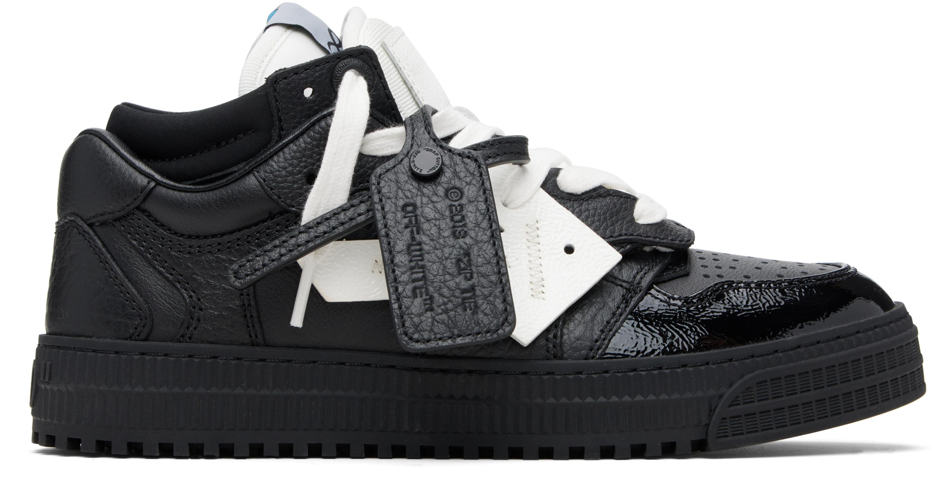 Black 3.0 Floating Arrow Sneakers by OFF-WHITE