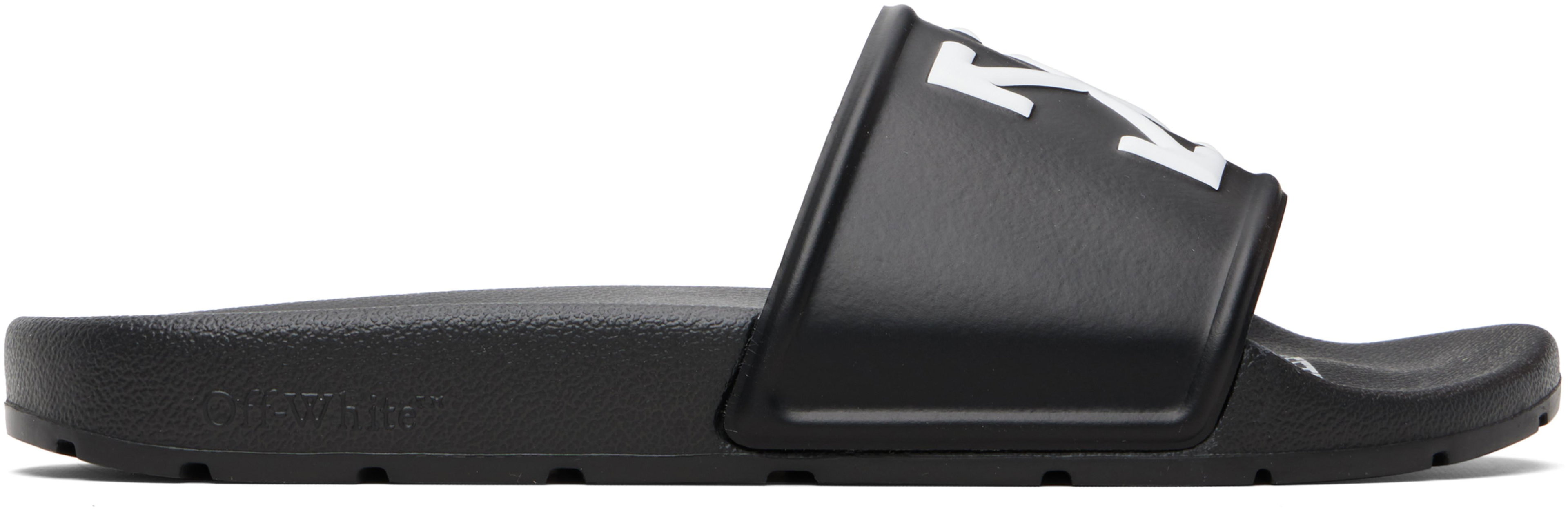 Black Arrow Slide Sandals by OFF-WHITE