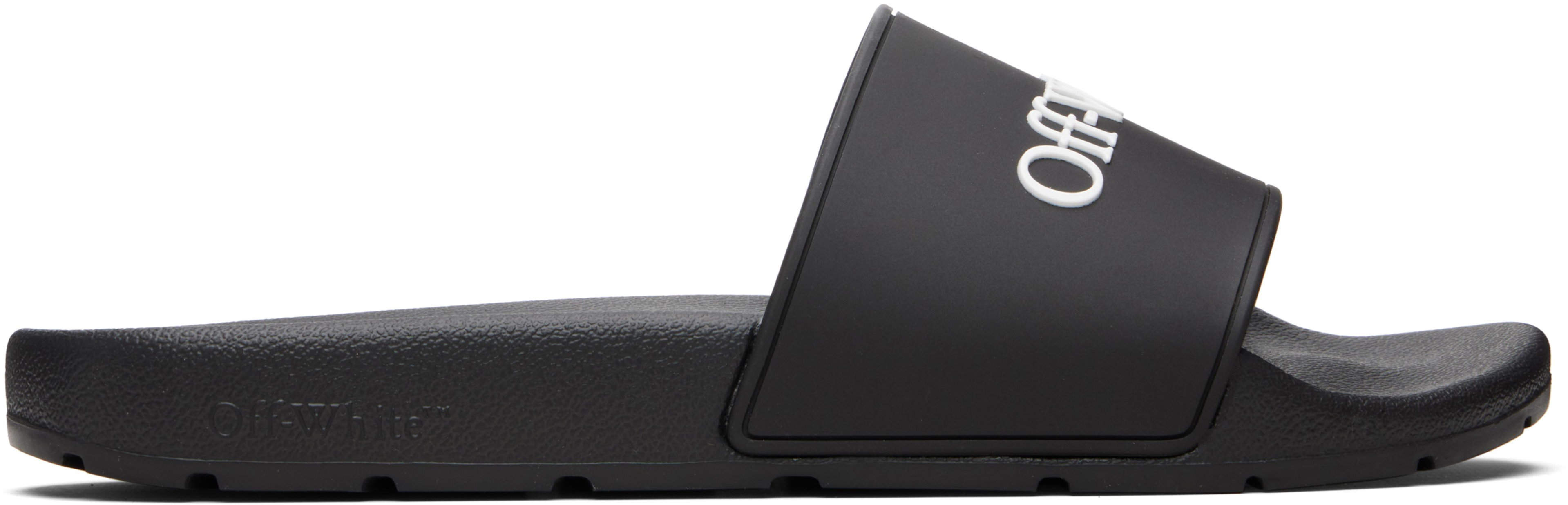 Black Bookish Slides by OFF-WHITE