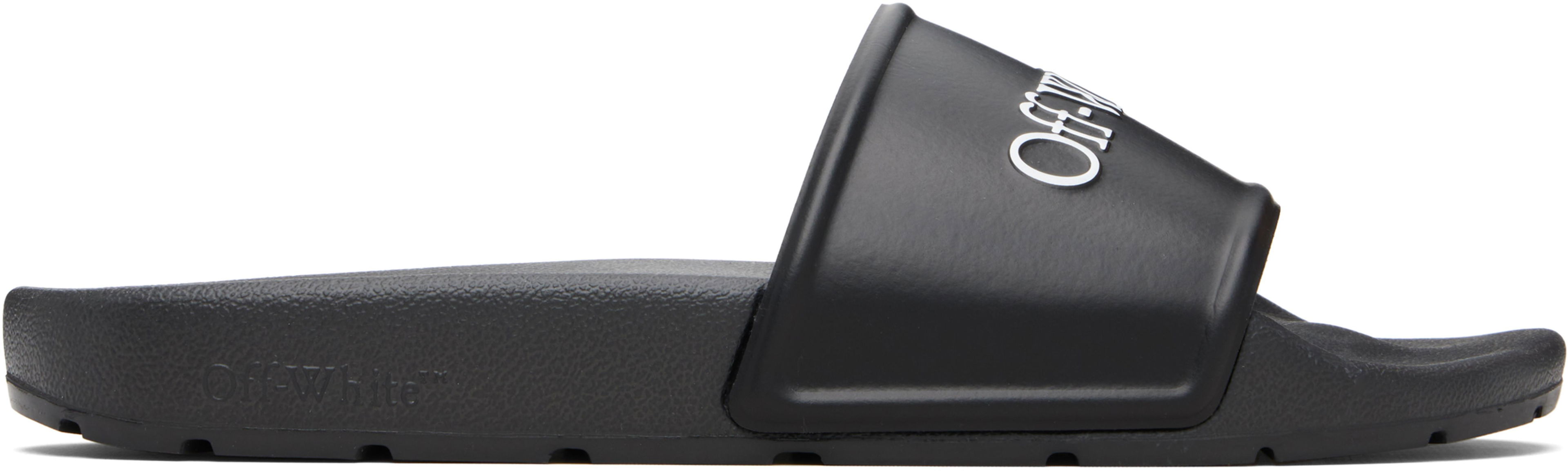 Black Bookish Slides by OFF-WHITE