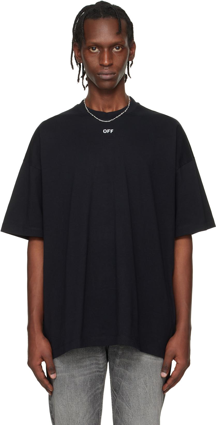 Black Dots Logo Over T-shirt by OFF-WHITE