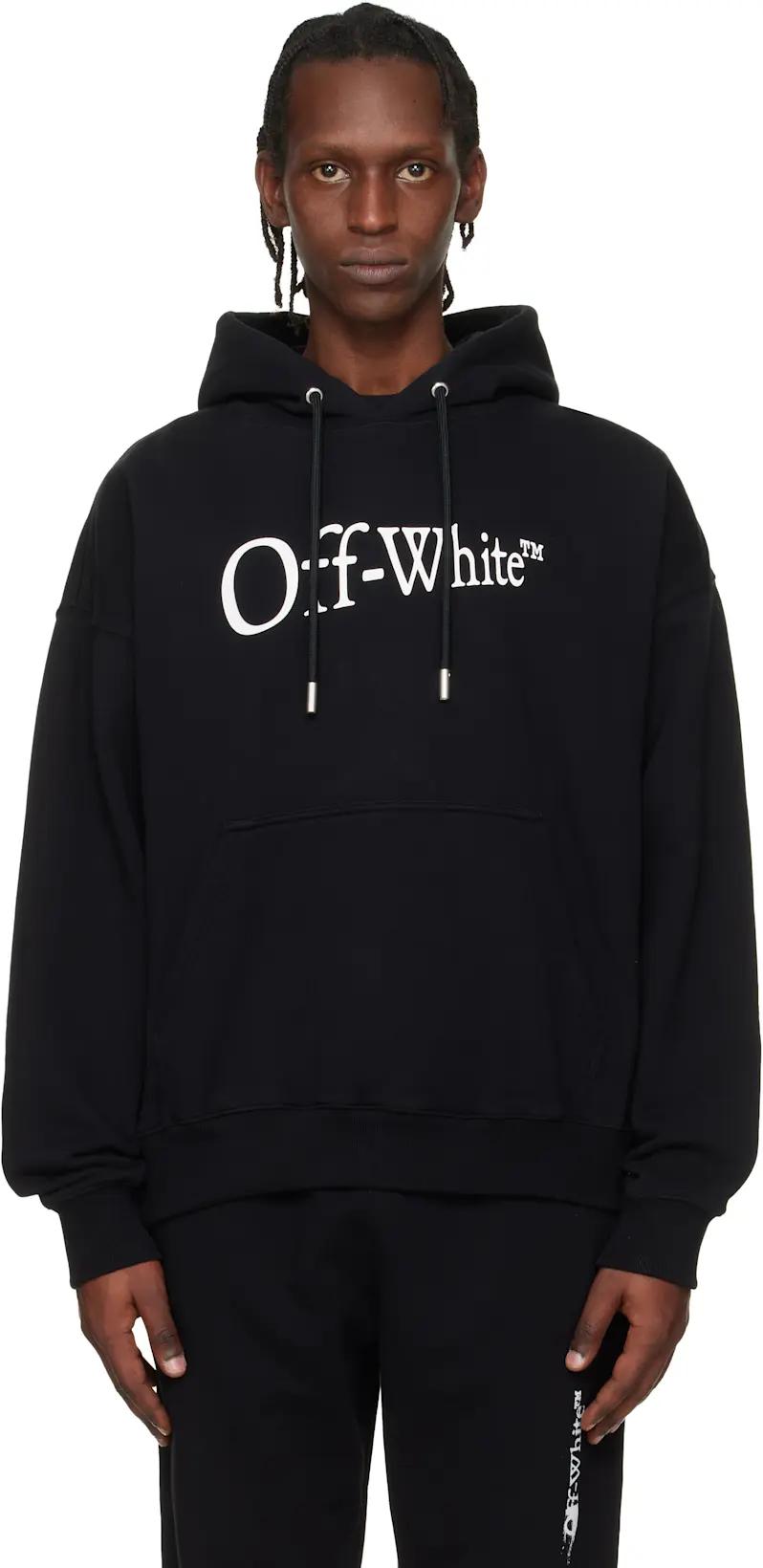 Black Run Arrow Skate Hoodie by OFF-WHITE