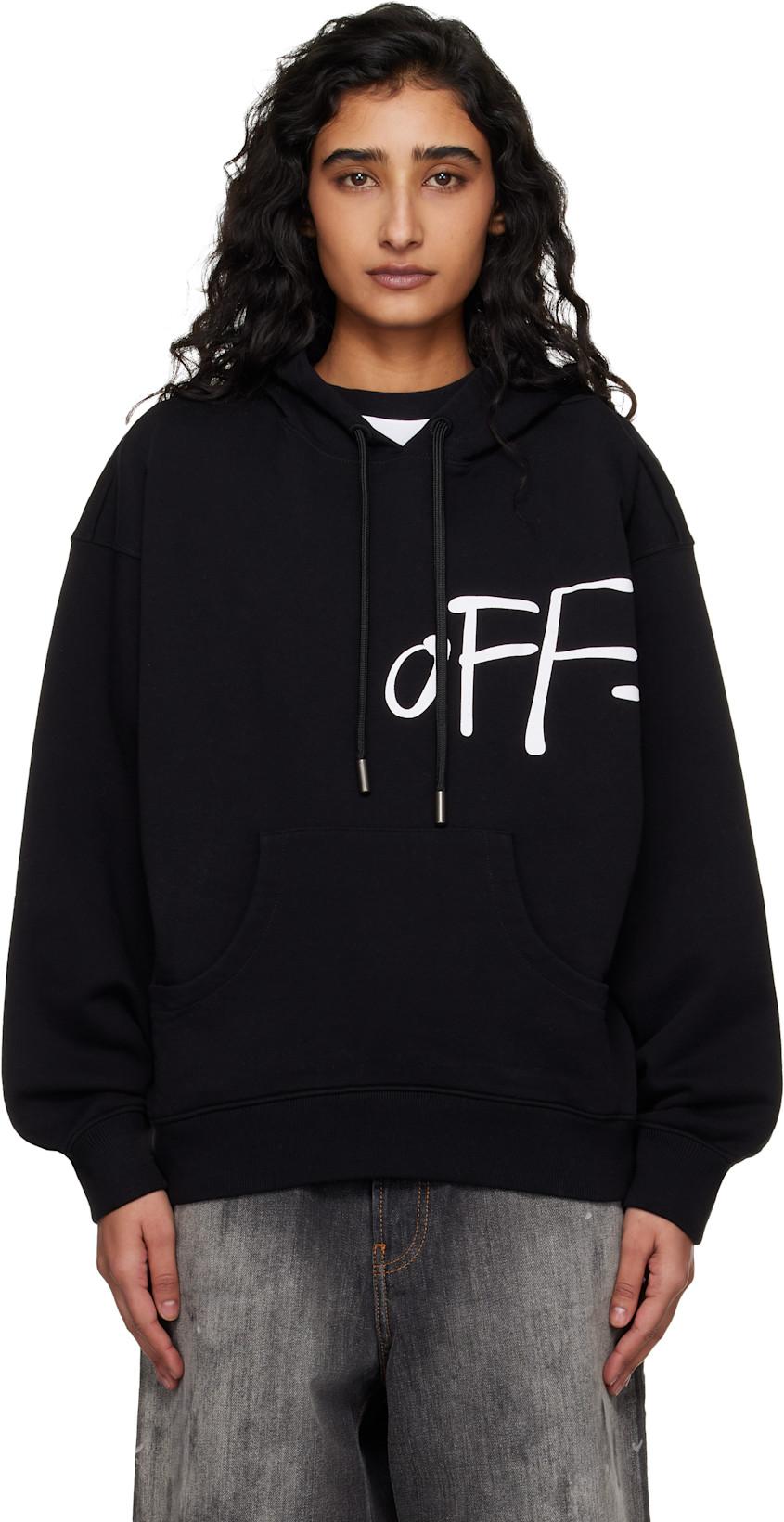 Black Shared Over Hoodie by OFF-WHITE