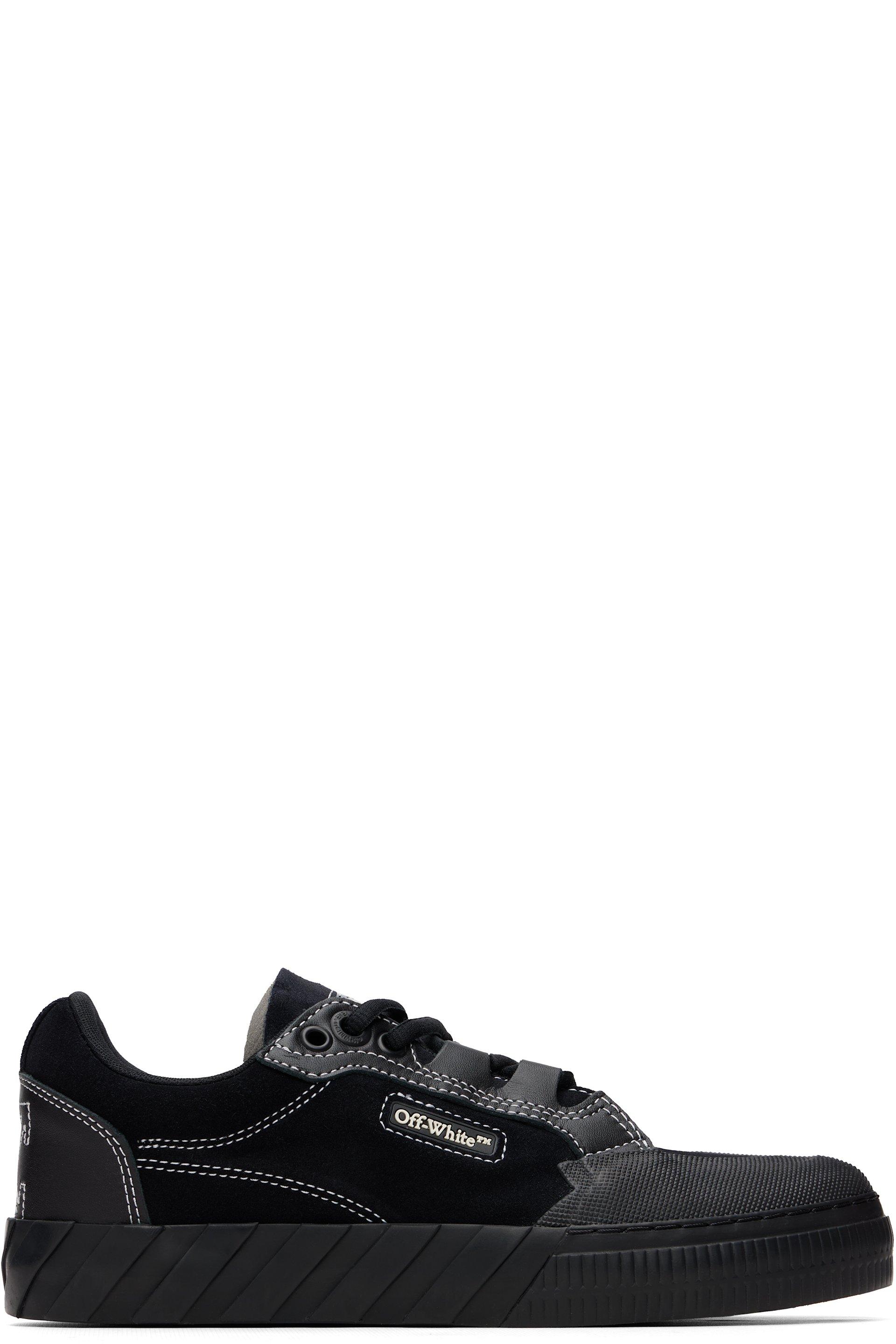 Black Vulcanized 779 Suede Sneakers by OFF-WHITE