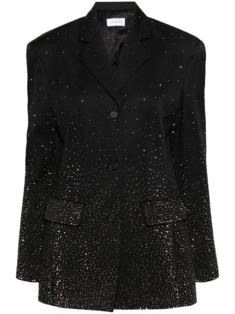 Bling single-breasted blazer by OFF-WHITE