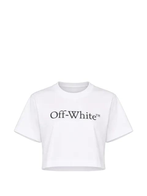 Bookish Logo-print T-shirt by OFF-WHITE