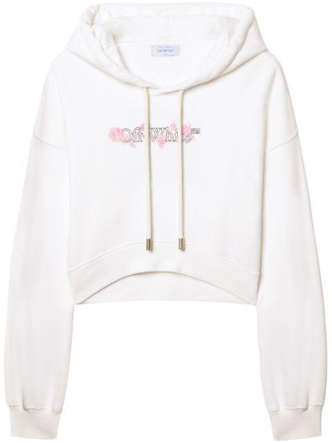 Bookish Roses hoodie by OFF-WHITE