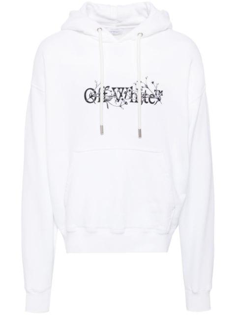 Bookish flower skate hoodie by OFF-WHITE