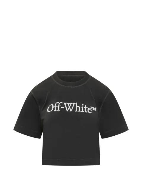 Bookish logo T-shirt by OFF-WHITE