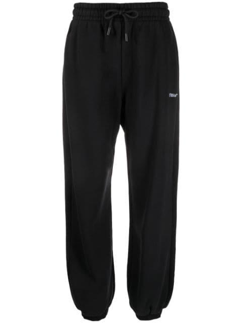 Bookish logo-embroidered track pants by OFF-WHITE
