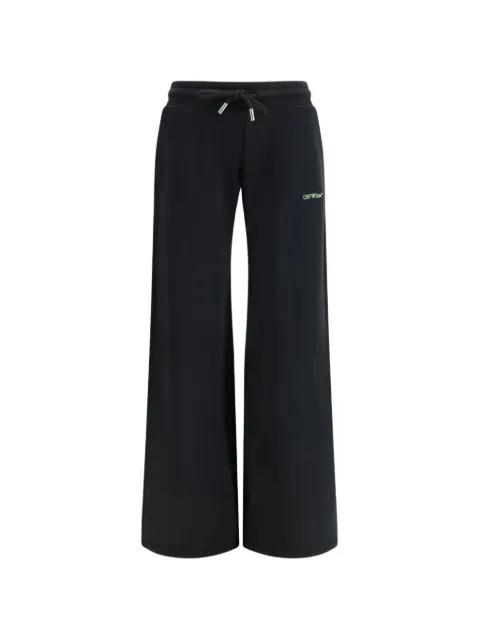 Bookish logo-print trousers by OFF-WHITE