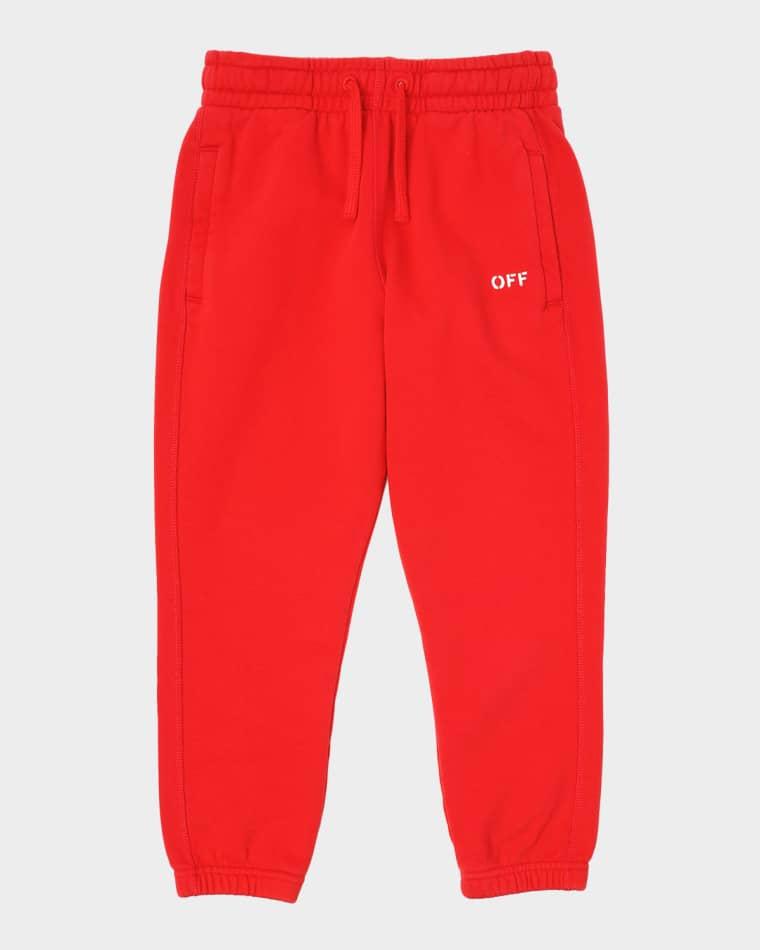 Boy's Diagonal Paint Sweatpants, Size 4-12 by OFF-WHITE