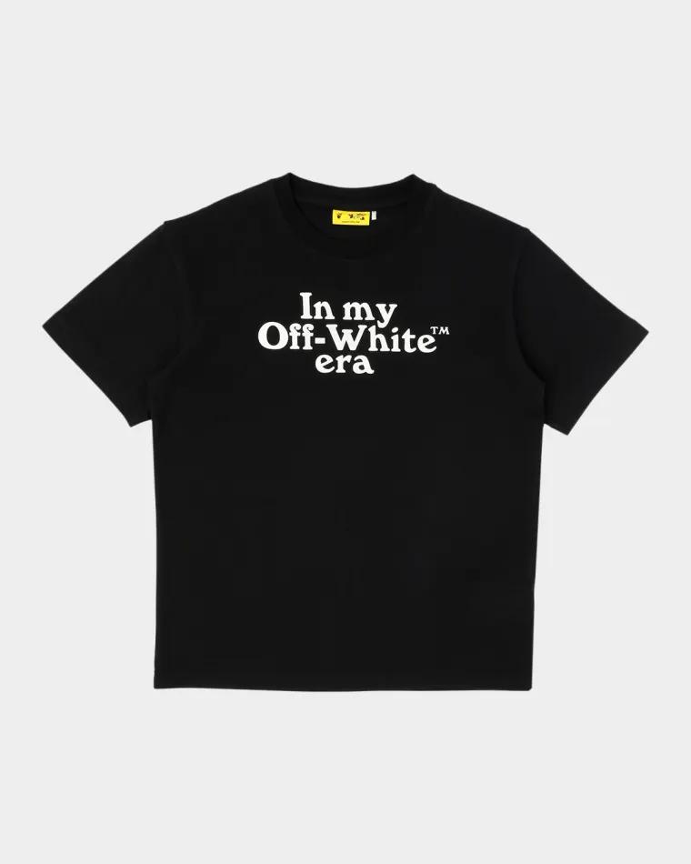 Boy's Multi-Logo Crewneck Tee, Size 14 by OFF-WHITE