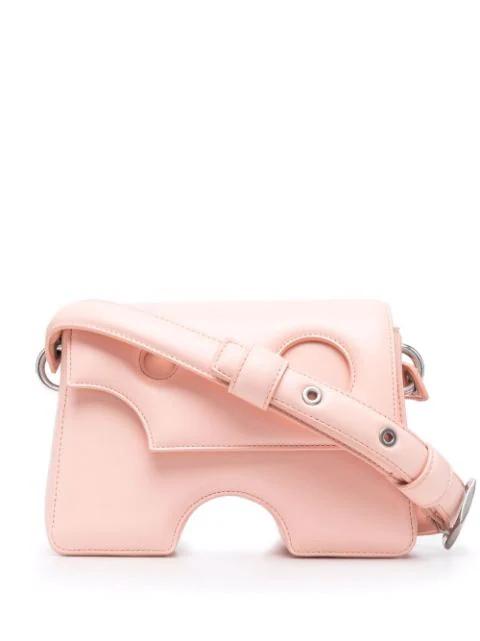 Burrow-22 leather shoulder bag by OFF-WHITE